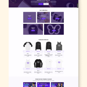 E-Commerce Product Page Template – Modern & Conversion-Optimized (WordPress, Elementor, HTML)