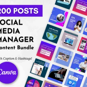 Canva Social Media Master Bundle (1,000+ Editable Templates)