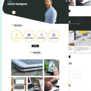 Agency Homepage Template – Professional & Conversion-Focused Design (WordPress, Elementor, HTML, Figma)